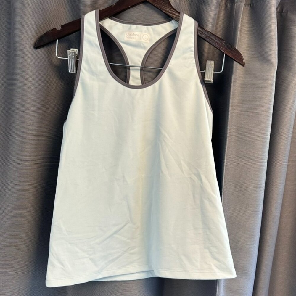 Like New Ice Blue Workout Top
